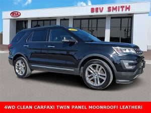 2017 Ford Explorer Limited LIMITED 4WD FRESH TRADE-IN!!